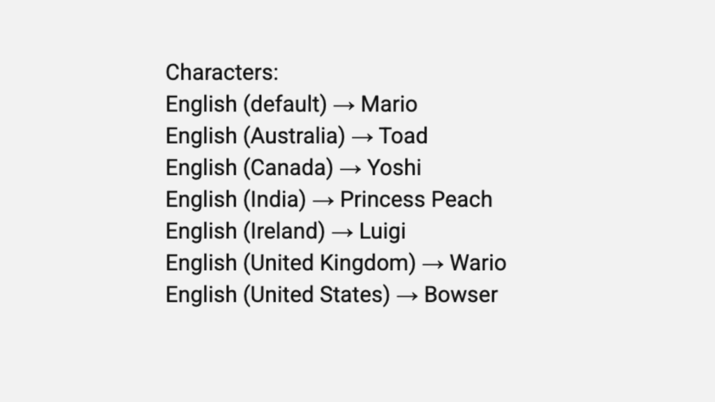 Modifier la langue des sous-titres permet de jouer avec un autre personnage. // Source : Capture d'écran Numerama Modifier la langue des sous-titres permet de jouer avec un autre personnage. // Source : Capture d'écran Numerama
