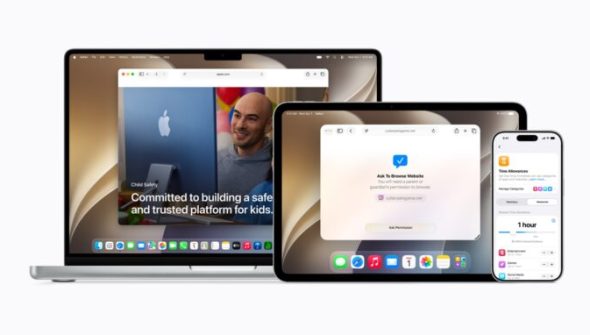 La suite parentale Apple // Source : Numerama La suite parentale Apple // Source : Numerama