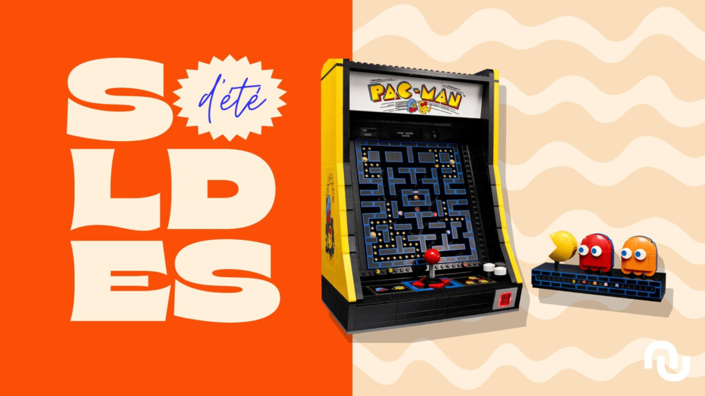 Borne Pac-man Lego // Source : Numerama