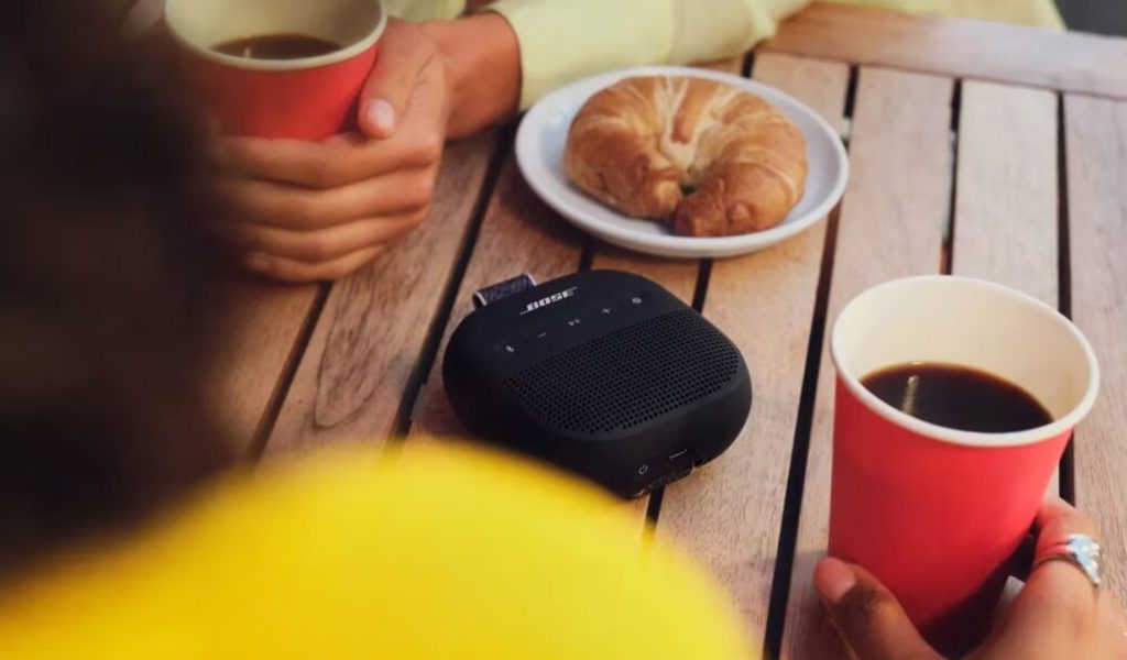 Bose SoundLink Micro (2e génération) // Source : Bose Bose SoundLink Micro (2e génération) // Source : Bose