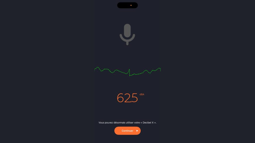Avec son mode le plus puissant la Pwind atteinte les 62 Db(A)) // Source : Capture d'écran