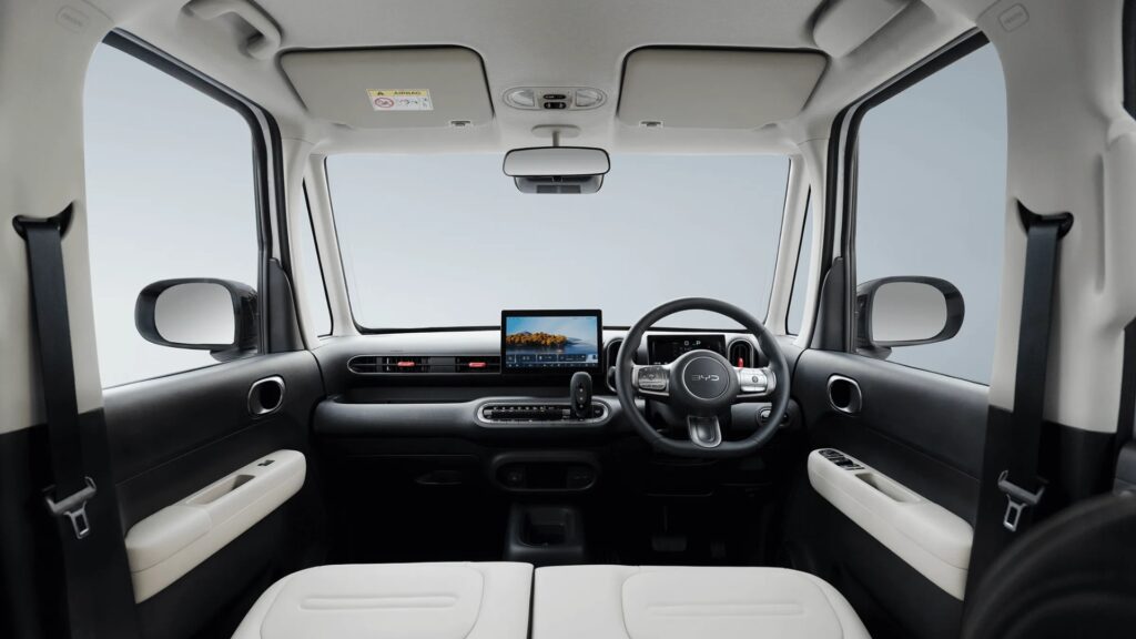 La BYD Racco au Japon. // Source : BYD La BYD Racco au Japon. // Source : BYD