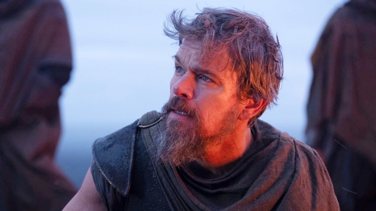 Matt Damon dans L'Odyssée // Source : Universal Pictures Matt Damon dans L'Odyssée // Source : Universal Pictures