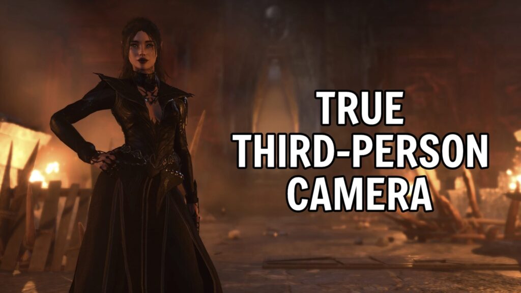 Mod TPS pour Baldur's Gate 3 // Source : Nexus Mods Mod TPS pour Baldur's Gate 3 // Source : Nexus Mods