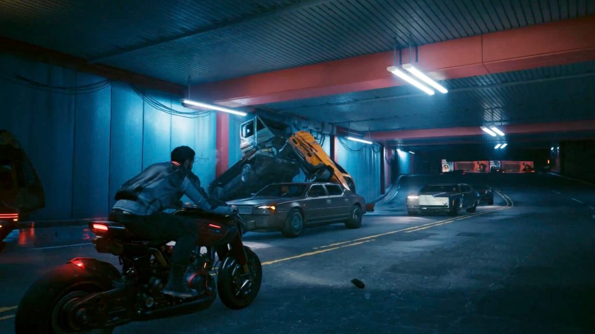 Mod « Véhicules supersoniques » pour Cyberpunk 2077 // Source : Capture YouTube Mod « Véhicules supersoniques » pour Cyberpunk 2077 // Source : Capture YouTube