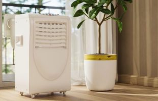 Climatiseur mobile. // Source : Canva