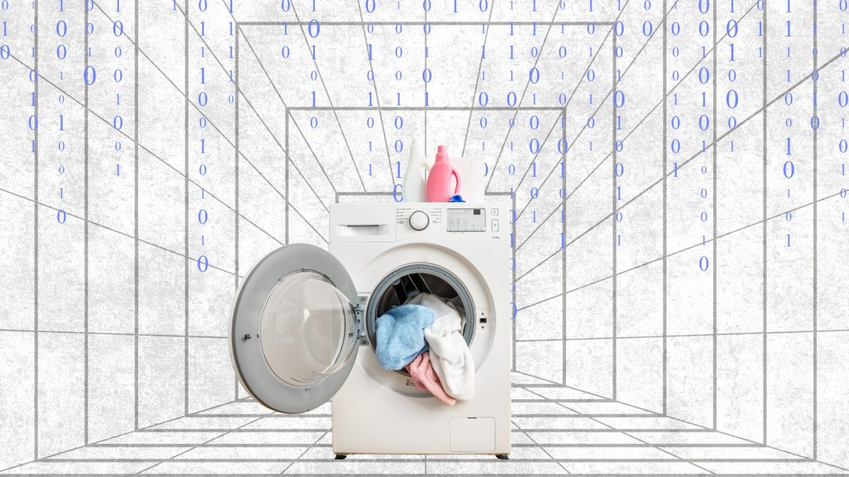 Open washing // Source : Montage Numerama