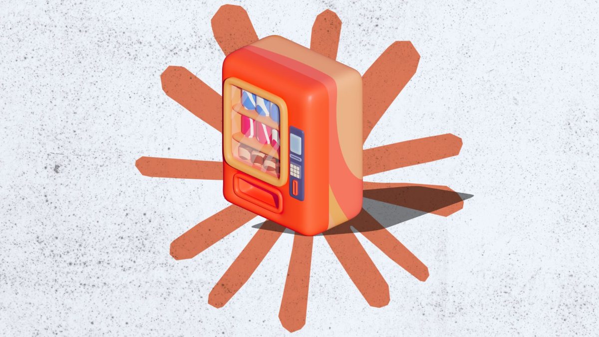 Claude vending machine // Source : montage Numerama Claude vending machine // Source : montage Numerama