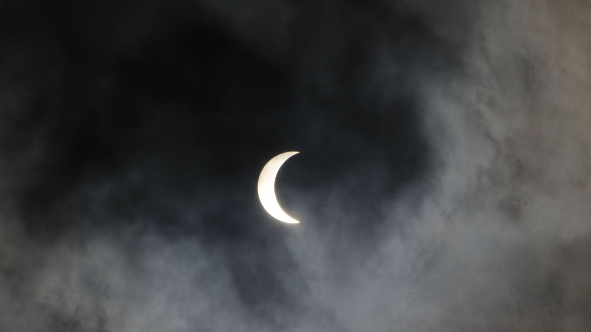 Éclipse solaire. // Source : Canva Éclipse solaire. // Source : Canva
