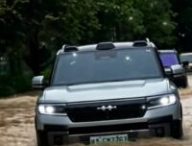 Fang Cheng Bao dans les inondations en Chine // Source : CarNewsChina