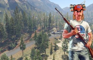 GTA Online forêt // Source : Numerama