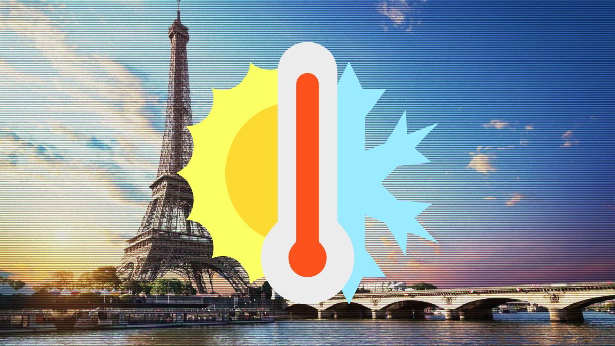 Heatwave Over Paris Background (1920×1080)