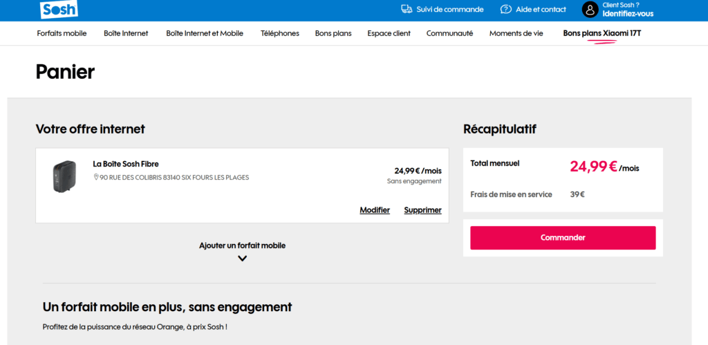 FIn de la blague, le panier affiche le bon prix FIn de la blague, le panier affiche le bon prix