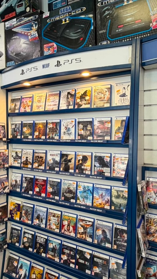 Une boutique de jeux vidéo // Source : Thomas 'Gyo' Bachellerie Une boutique de jeux vidéo // Source : Thomas 'Gyo' Bachellerie