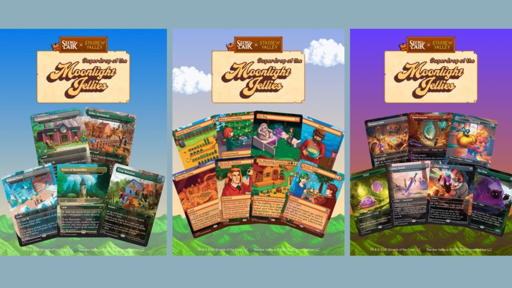 Magic: The Gathering, Stardew Valley // Source : Magic: The Gathering Magic: The Gathering, Stardew Valley // Source : Magic: The Gathering