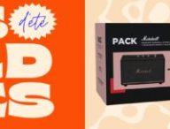 Pack Marshall enceinte et écouteurs // Source : Numerama