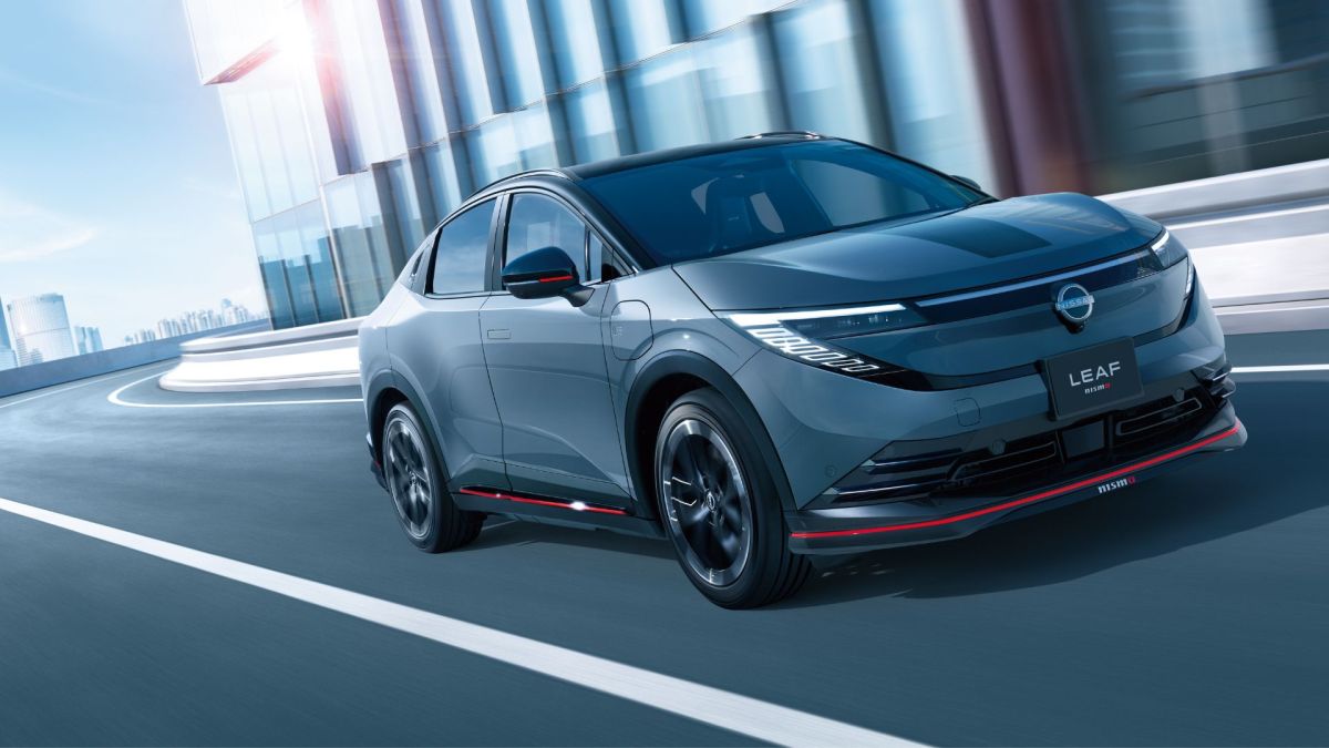 La Nissan Leaf Nismo. // Source : Nissan La Nissan Leaf Nismo. // Source : Nissan
