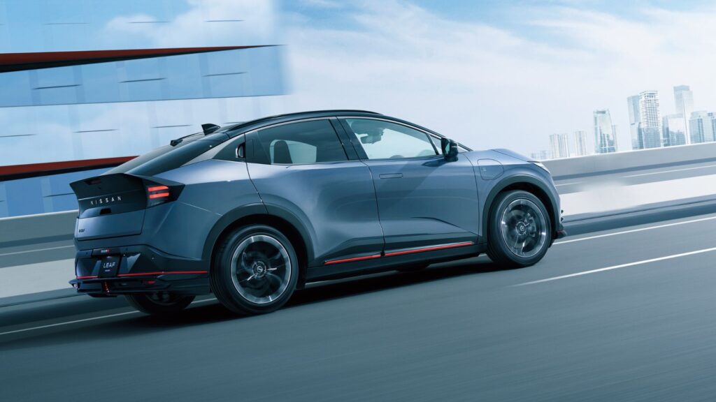 La Nissan Leaf Nismo. // Source : Nissan La Nissan Leaf Nismo. // Source : Nissan