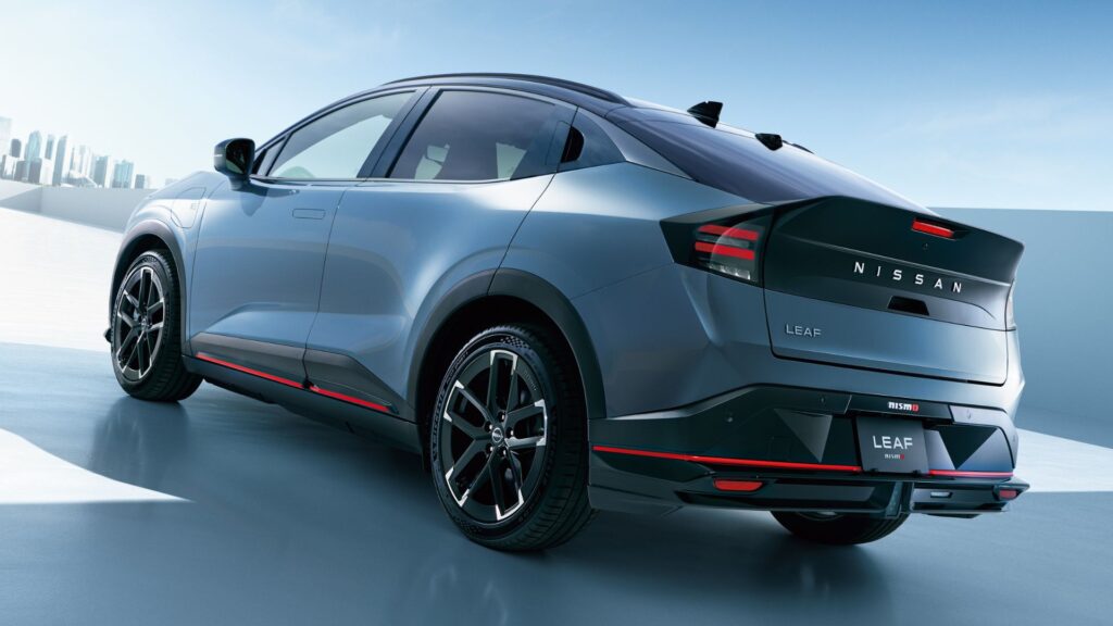 La Nissan Leaf Nismo. // Source : Nissan La Nissan Leaf Nismo. // Source : Nissan