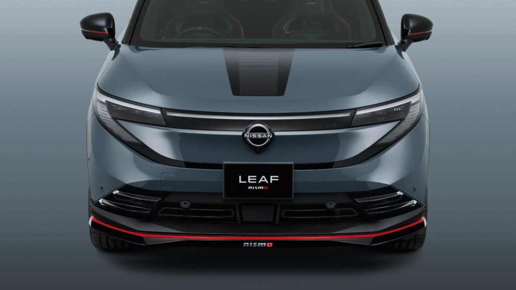 La Nissan Leaf Nismo. // Source : Nissan La Nissan Leaf Nismo. // Source : Nissan