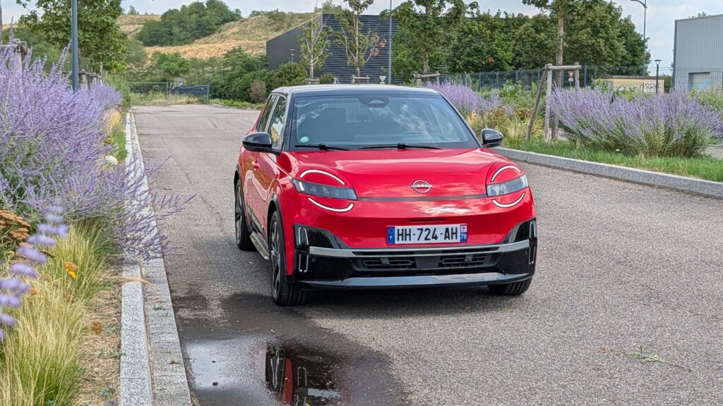 Nissan Micra // Source : Raphaelle Baut pour Numerama Nissan Micra // Source : Raphaelle Baut pour Numerama