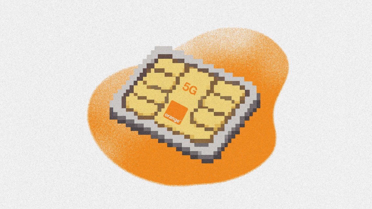 Orange eSIM gratuite // Source : Montage Numerama Orange eSIM gratuite // Source : Montage Numerama
