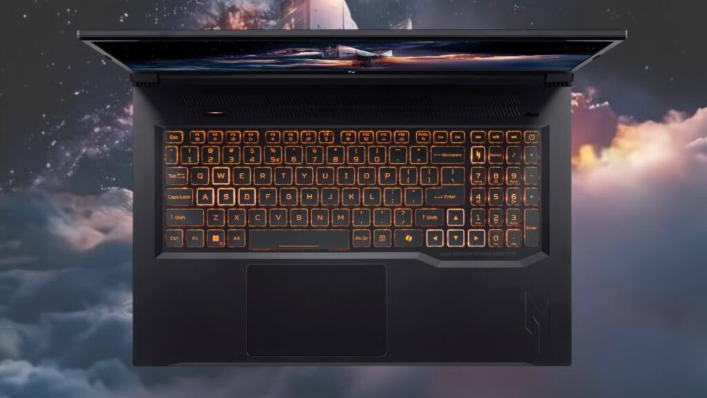 PC portable Acer Nitro V 17 AI // Source : Acer PC portable Acer Nitro V 17 AI // Source : Acer