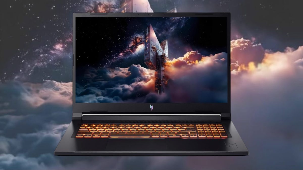 PC portable Acer Nitro V 17 AI // Source : Acer PC portable Acer Nitro V 17 AI // Source : Acer