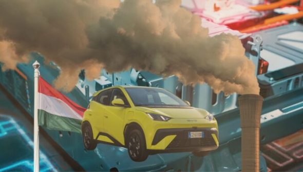 La Hongrie veut limiter la pollution des usines pour voitures électriques. // Source : Robin San Vicente pour Numerama La Hongrie veut limiter la pollution des usines pour voitures électriques. // Source : Robin San Vicente pour Numerama
