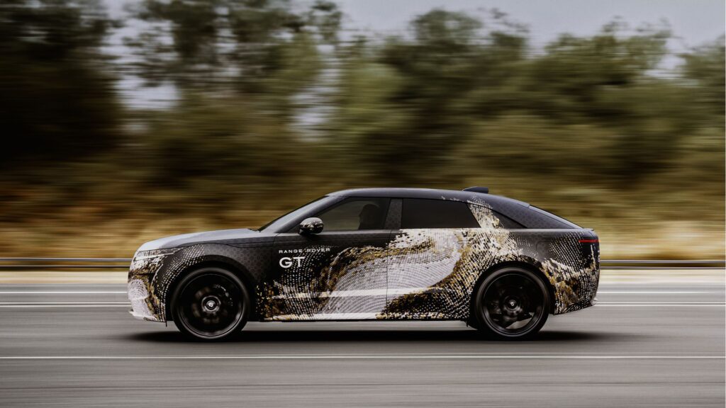 Le futur Range Rover GT électrique. // Source : Range Rover