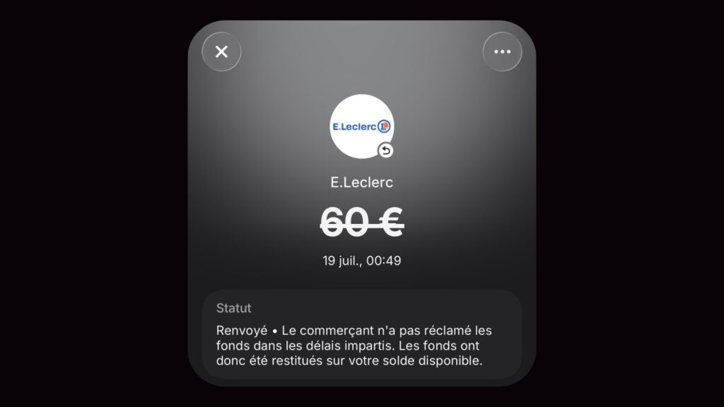Le message est tompeur Le message est tompeur