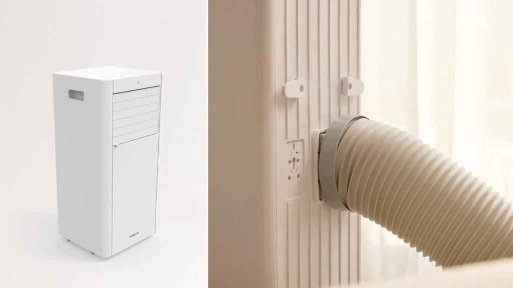 Climatiseur portable 4 en 1 WiFi 9000 BTU avec pompe à chaleur Climatiseur portable 4 en 1 WiFi 9000 BTU avec pompe à chaleur