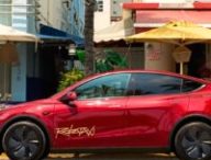 Tesla Robotaxi à Miami. // Source : Tesla