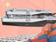 Transport par cargo de véhicules // Source : Montage Numerama Transport par cargo de véhicules // Source : Montage Numerama
