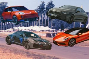 Les voitures électriques font le show au Goodwood Festival of Speed. // Source : Robin San Vicente pour Numerama