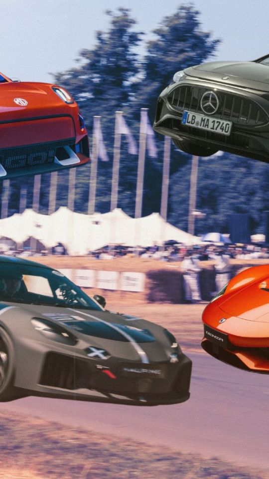 Les voitures électriques font le show au Goodwood Festival of Speed. // Source : Robin San Vicente pour Numerama