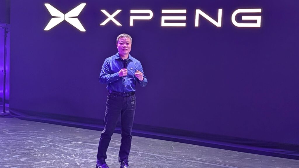 He Xiaopeng, fondateur de Xpeng // Source : Raphaelle Baut pour Numerama He Xiaopeng, fondateur de Xpeng // Source : Raphaelle Baut pour Numerama