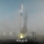 La Falcon 9 de SpaceX juste avant l'annulation du décollage. // Source : SpaceX