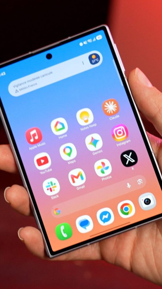 Samsung Galaxy Z Fold 8. // Source : Numerama Samsung Galaxy Z Fold 8. // Source : Numerama