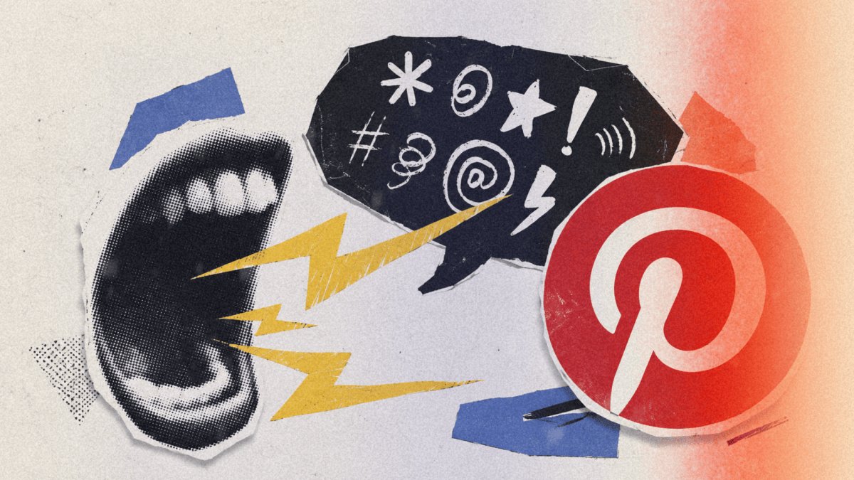 Le meilleur bloqueur de pubs sur Pinterest est un gros mot // Source : Numerama / Pinterest