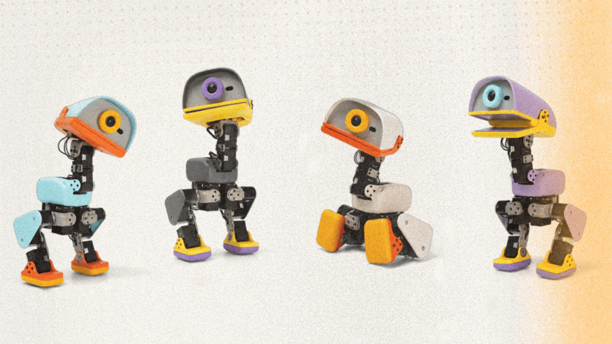 Hugging Face lance un mini robot à 399 dollars que l’on peut entraîner soi-même // Source : Pollen Robotics / Hugging Face Hugging Face lance un mini robot à 399 dollars que l’on peut entraîner soi-même // Source : Pollen Robotics / Hugging Face