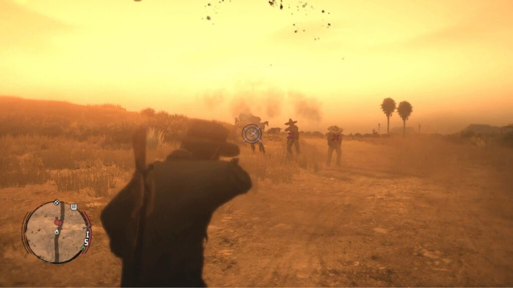 le Dead Eye de RDR2 // Source : Rockstar Games le Dead Eye de RDR2 // Source : Rockstar Games