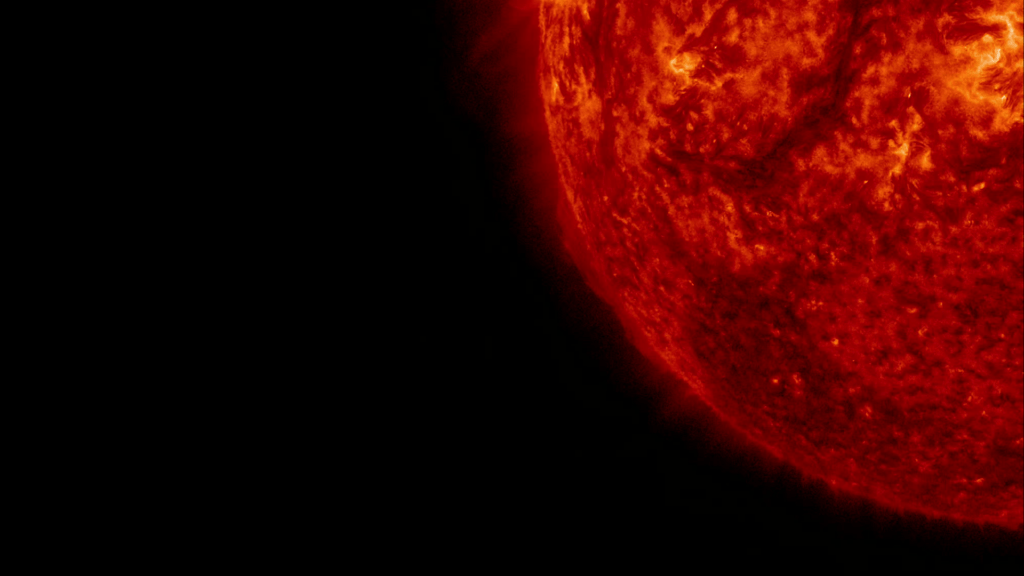Éruption sur le soleil // Source : NASA Éruption sur le soleil // Source : NASA