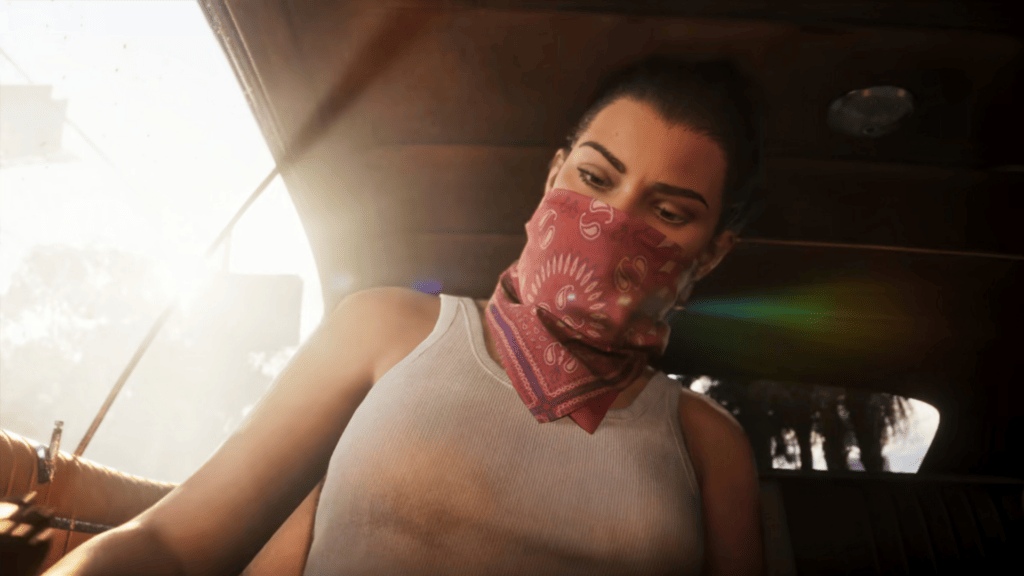 Il ne devrait pas être judicieux de commettre un crime à visage découvert... // Source : Rockstar Games Il ne devrait pas être judicieux de commettre un crime à visage découvert... // Source : Rockstar Games