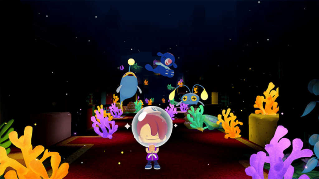 Les abysses de Pokémon Pokopia // Source : Nintendo Les abysses de Pokémon Pokopia // Source : Nintendo