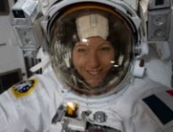 Sophie Adenot lors de sa sortie spatiale. // Source : NASA/ESA Sophie Adenot lors de sa sortie spatiale. // Source : NASA/ESA