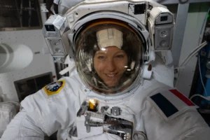 Sophie Adenot lors de sa sortie spatiale. // Source : NASA/ESA Sophie Adenot lors de sa sortie spatiale. // Source : NASA/ESA