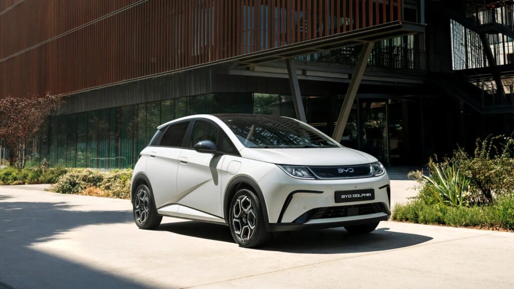 La BYD Dolphin. // Source : BYD La BYD Dolphin. // Source : BYD