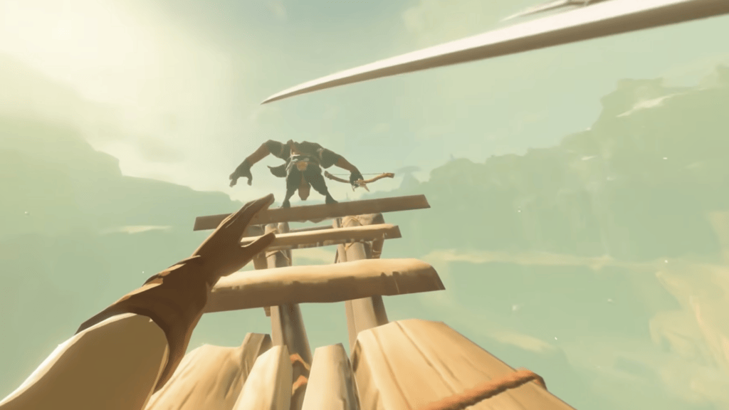 The Legend of Zelda: Breath of the Wild en VR // Source : YouTube Crementif The Legend of Zelda: Breath of the Wild en VR // Source : YouTube Crementif