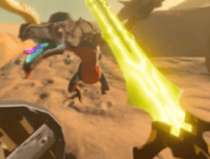 The Legend of Zelda: Breath of the Wild en VR // Source : YouTube Crementif The Legend of Zelda: Breath of the Wild en VR // Source : YouTube Crementif